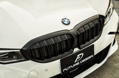 Future Design Carbon BMW G20 / G21 3 Series ABS Front Grill Ver.3