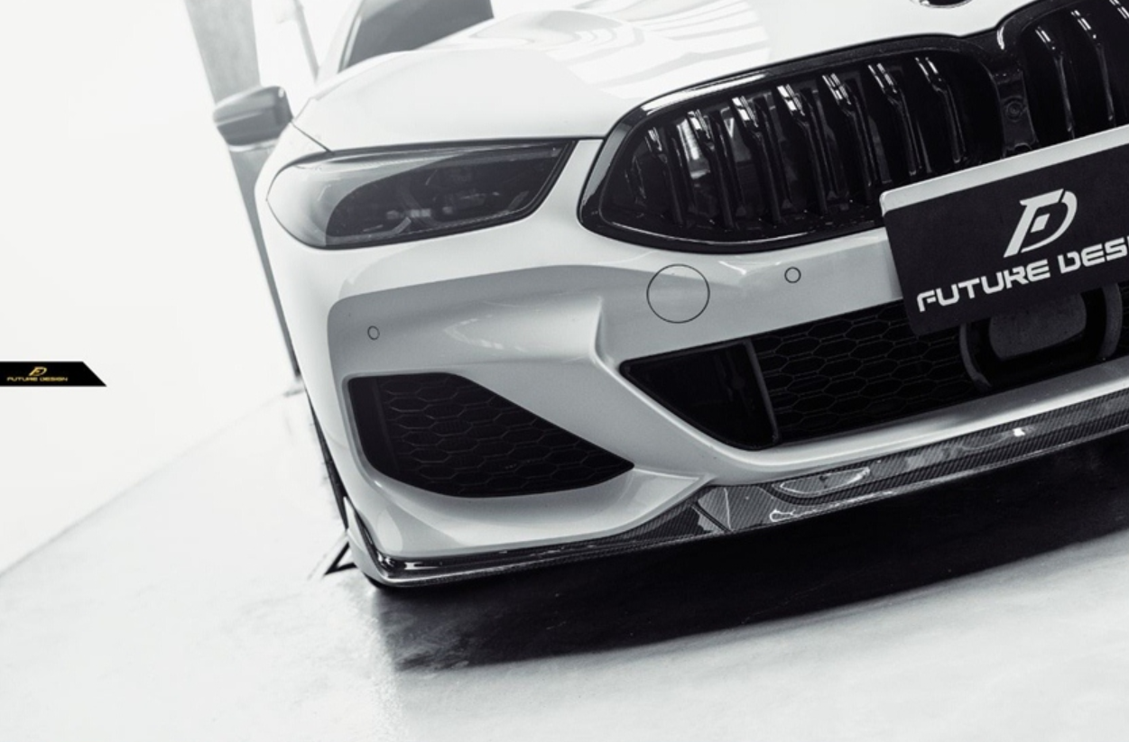 Future Design Carbon FD GT Carbon Fiber Front Lip for BMW G14 G15 G16 8 Series 840i 850i