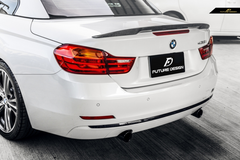Future Design Carbon P Style Carbon Fiber Rear Spoiler  for BMW 4 Series F33 M4 F83
