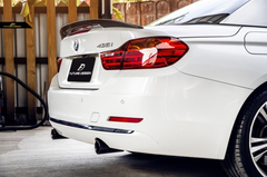 Future Design Carbon P Style Carbon Fiber Rear Spoiler  for BMW 4 Series F33 M4 F83