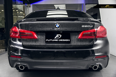 Future Design Carbon Fiber Rear Spoiler M Performance Style For BMW F90 M5 & 5 Series G30 530i 540i 2017-ON
