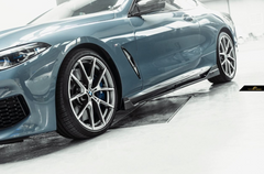 Future Design Carbon FD GT Carbon Fiber Side Skirts for BMW G14 G15 8 Series 840i 850i