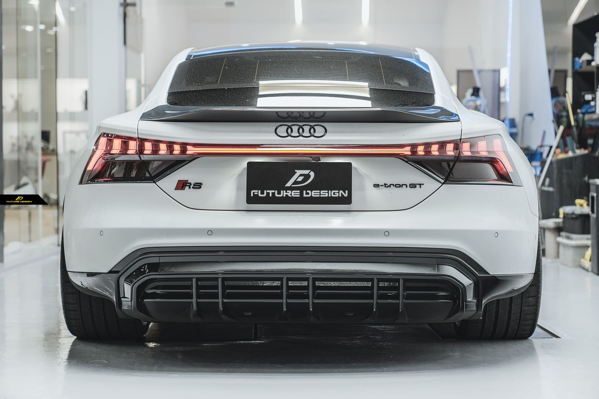 Future Design Carbon Fiber REAR SPOILER for Audi e-Tron GT 2021-ON