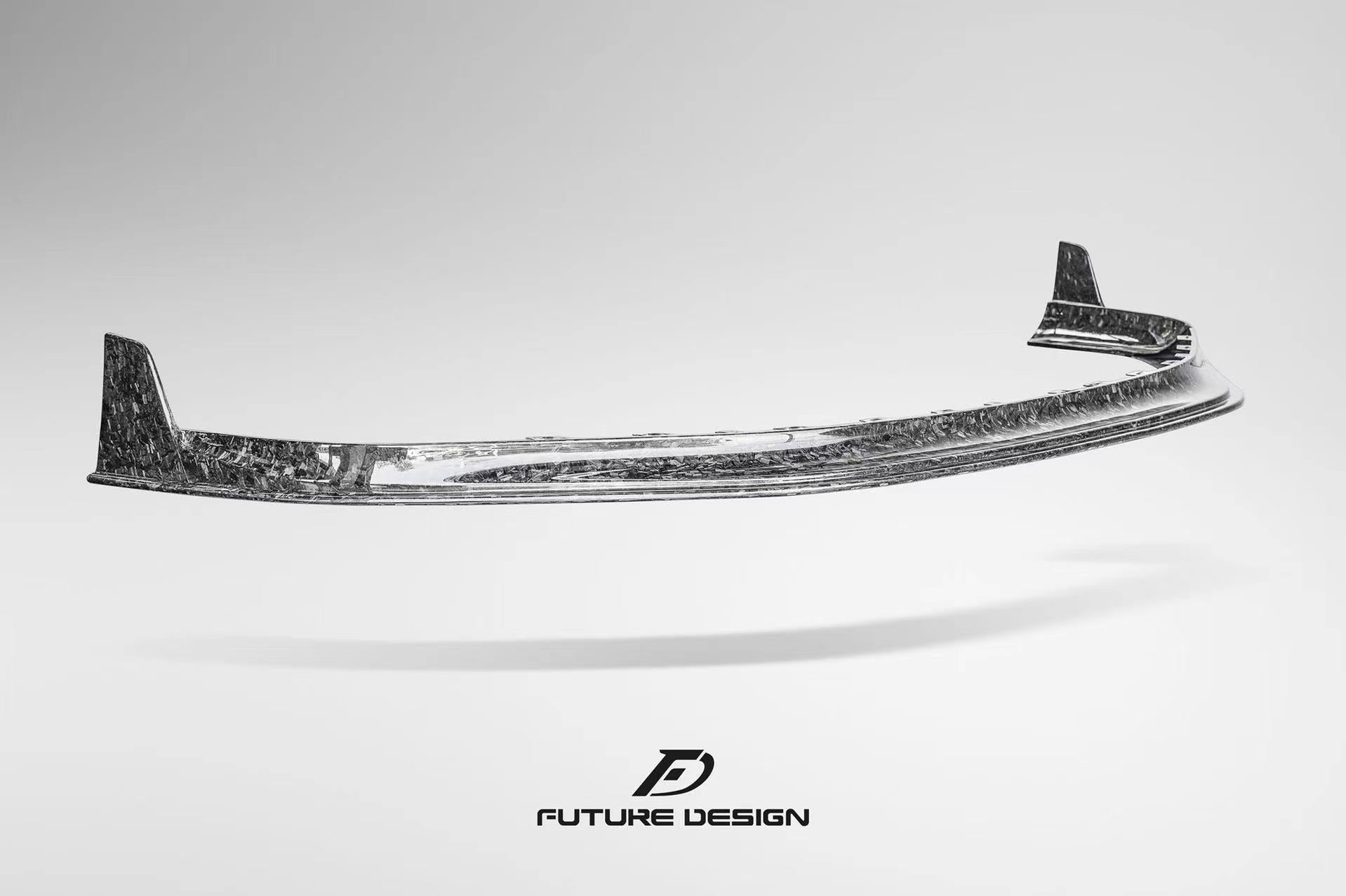 Future Design Carbon Fiber FRONT LIP SPLITTER for Porsche 992 Carrera & 4 & S & 4S
