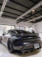 Future Design FD Carbon Fiber REAR DIFFUSER for Porsche Taycan Base & 4S