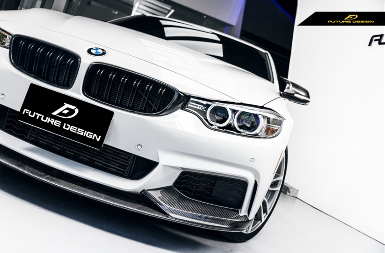 Future Design Carbon MP M Performance Carbon Fiber Front Lip for BMW 4 Series F32 F33 F36