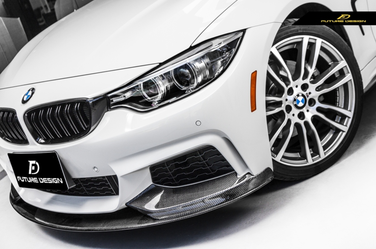 Future Design Carbon MP M Performance Carbon Fiber Front Lip for BMW 4 Series F32 F33 F36