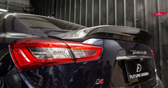 Future Design Carbon Maserati Ghibli 2014-2017 Carbon Fiber Rear Spoiler Ver.1