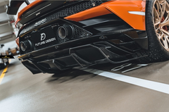 Future Design FD Carbon Fiber REAR DIFFUSER for Lamborghini Huracan EVO