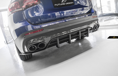 Future Design FD Carbon Fiber REAR DIFFUSER for Mercedes Benz GLB 250 AMG / GLB 35 AMG X247 2020-ON
