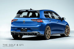Future Design FD Carbon Fiber REAR DIFFUSER for Volkswagen Golf GTI MK8