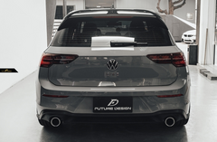 Future Design FD Carbon Fiber REAR ROOF SPOILER for Volkswagen Golf R & GTI MK8