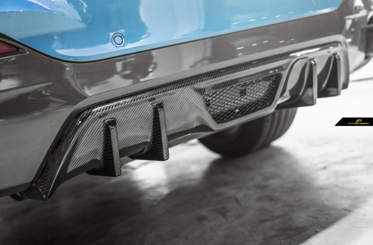 Future Design FD Carbon Fiber REAR DIFFUSER for BMW X6 F16 2015-2019