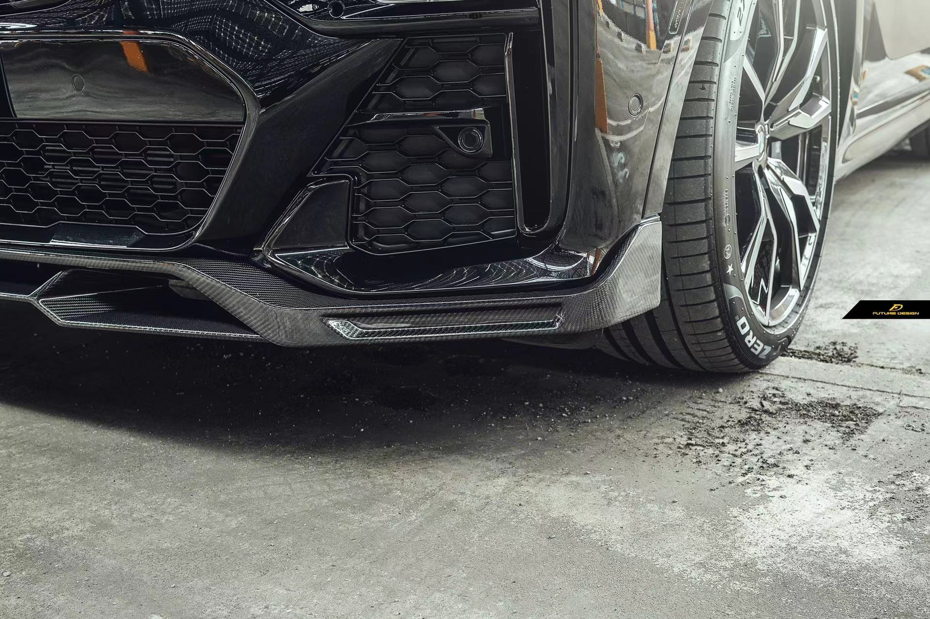 Future Design FD Carbon Fiber FRONT LIP SPLITTER for BMW X7 G07 2020-2022