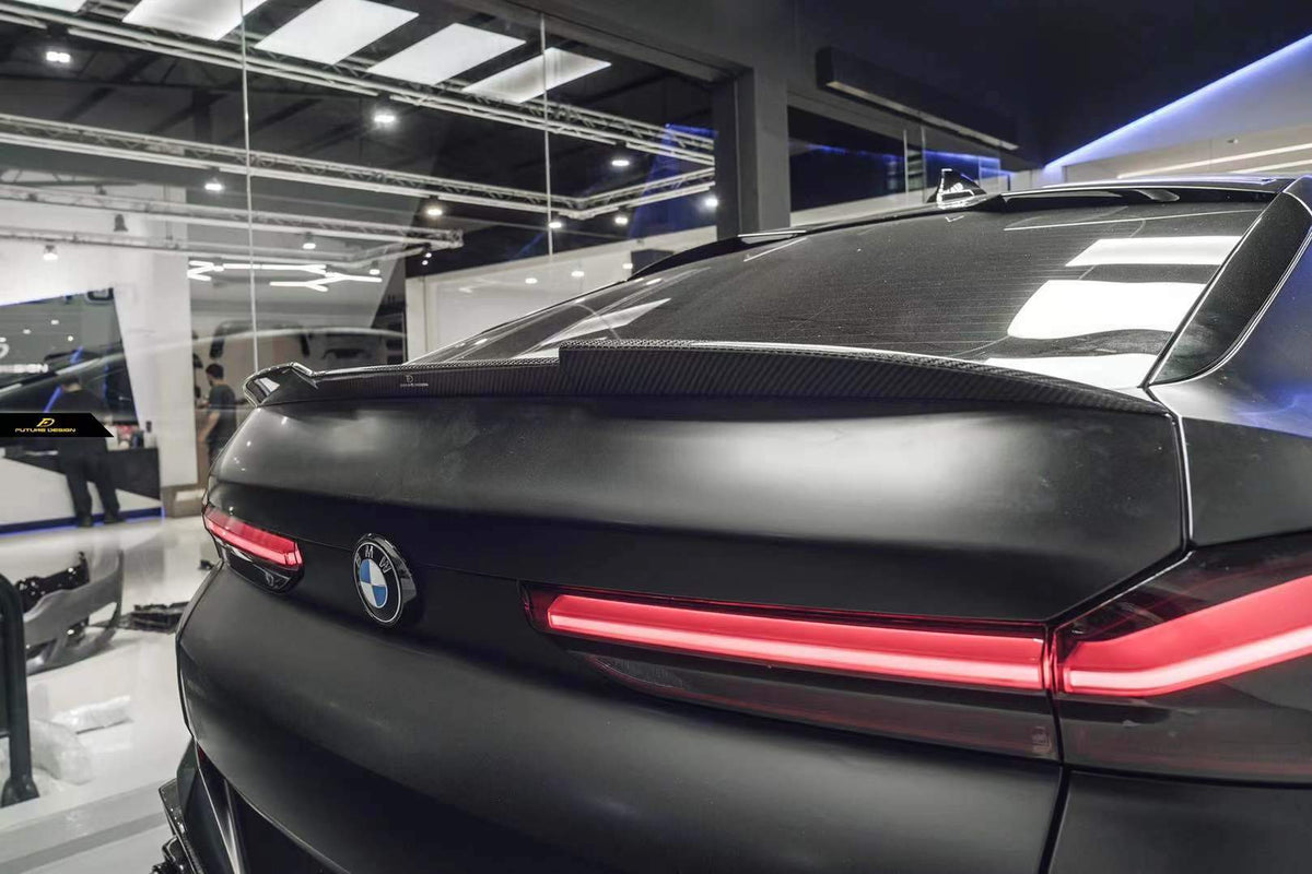 Future Design FD Carbon Fiber REAR SPOILER for BMW X6 X6M G06 2020-ON