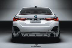 Future Design FD V1 Carbon Fiber REAR SPOILER for BMW I4 G26 & 4 Series G26 Gran coupe 2022-ON