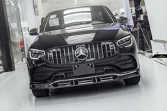 Future Design FD GT Carbon Fiber FRONT LIP SPLITTER for Mercedes Benz GLC250 AMG / GLC300 AMG / GLC43 AMG W253 GLC & GLC Coupe 2020-ON Facelift