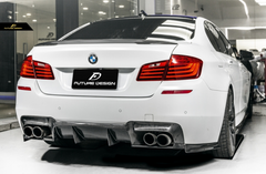 Future Design FD GT Carbon Fiber Rear Canards for BMW M5 & 5 series F10 F11 F18 520 528 535 with M-Package
