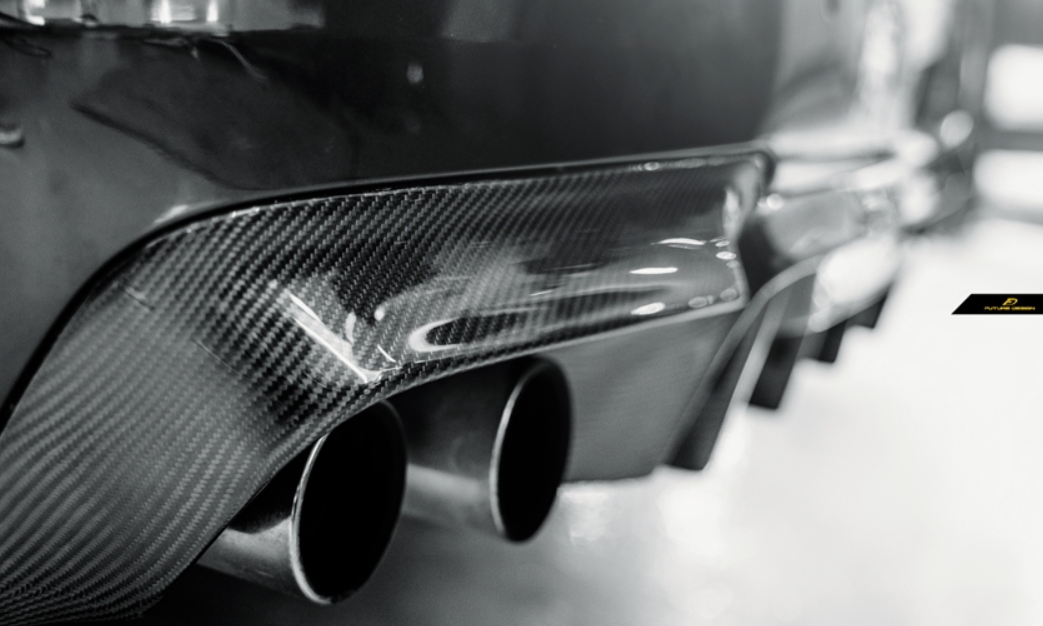 Future Design FD GT Carbon Fiber Rear Diffuser for BMW M5 & 5 series F10 F11 F18 520 528 535 with M-Package
