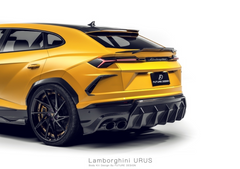 Future Design FD V2 Carbon Fiber REAR TRUNK SPOILER for Lamborghini Urus