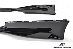 Future Design Carbon Ferrari 458 Carbon Fiber Side Skirts
