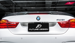 Future Design Carbon M Performance Carbon Fiber Rear Spoiler Ver.3 for BMW 4 Series F33