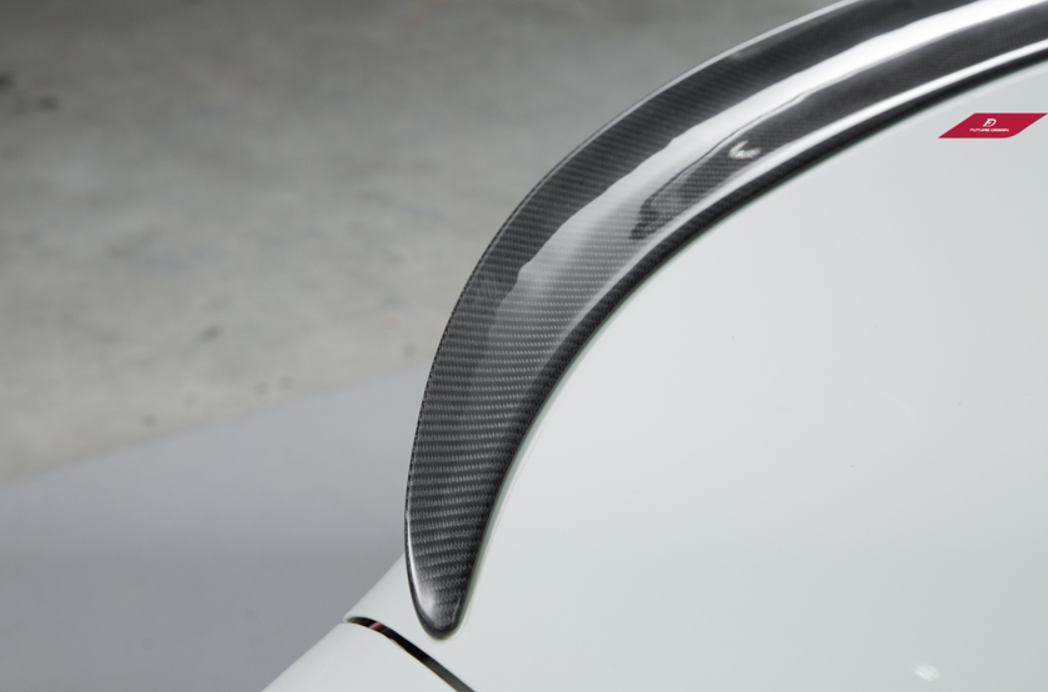Future Design Carbon P Style Carbon Fiber Rear Spoiler for 2014-2019 C117 CLA45 CLA250