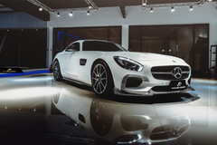Future Design RT STYLE Carbon Fiber FRONT LIP SPLITTER Mercedes benz AMG GT GTS GTC C190 2015-ON