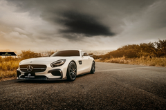 Future Design RT STYLE Carbon Fiber FRONT LIP SPLITTER Mercedes benz AMG GT GTS GTC C190 2015-ON
