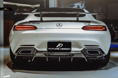 Future Design RT STYLE Carbon Fiber REAR DIFFUSER For Mercedes benz AMG GT GTS GTC C190 2015-ON