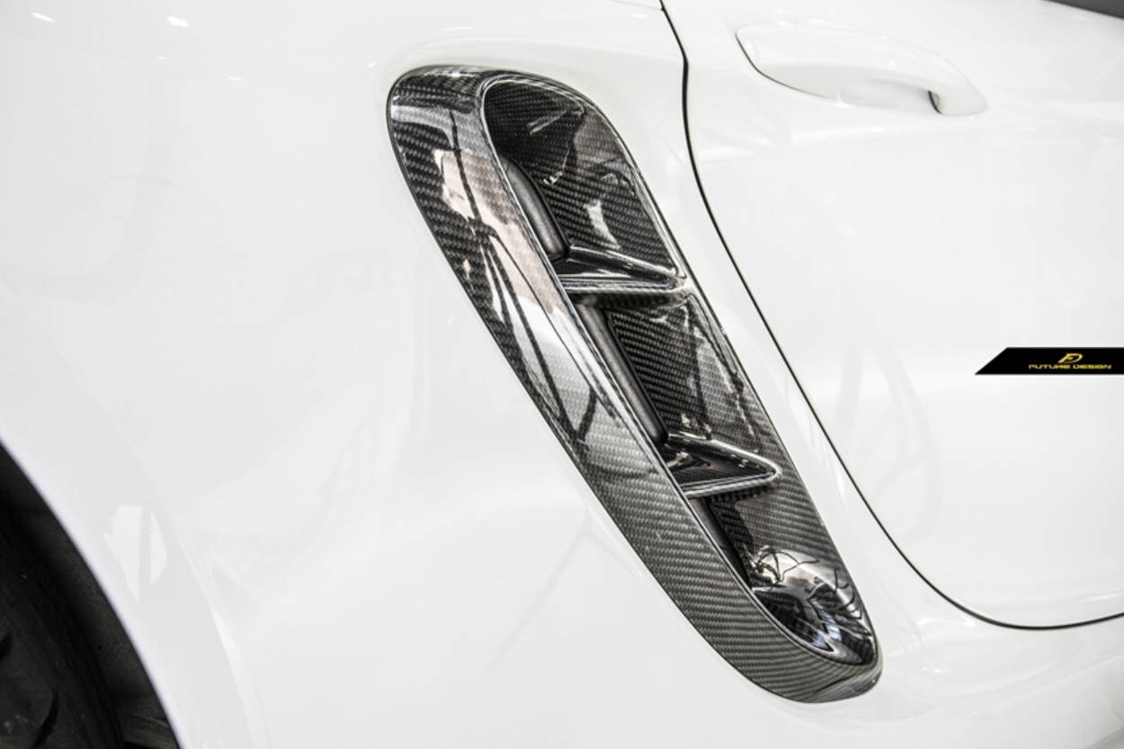Future Design Carbon Porsche 718 Cayman / Boxster Carbon Fiber Side Vents Cover