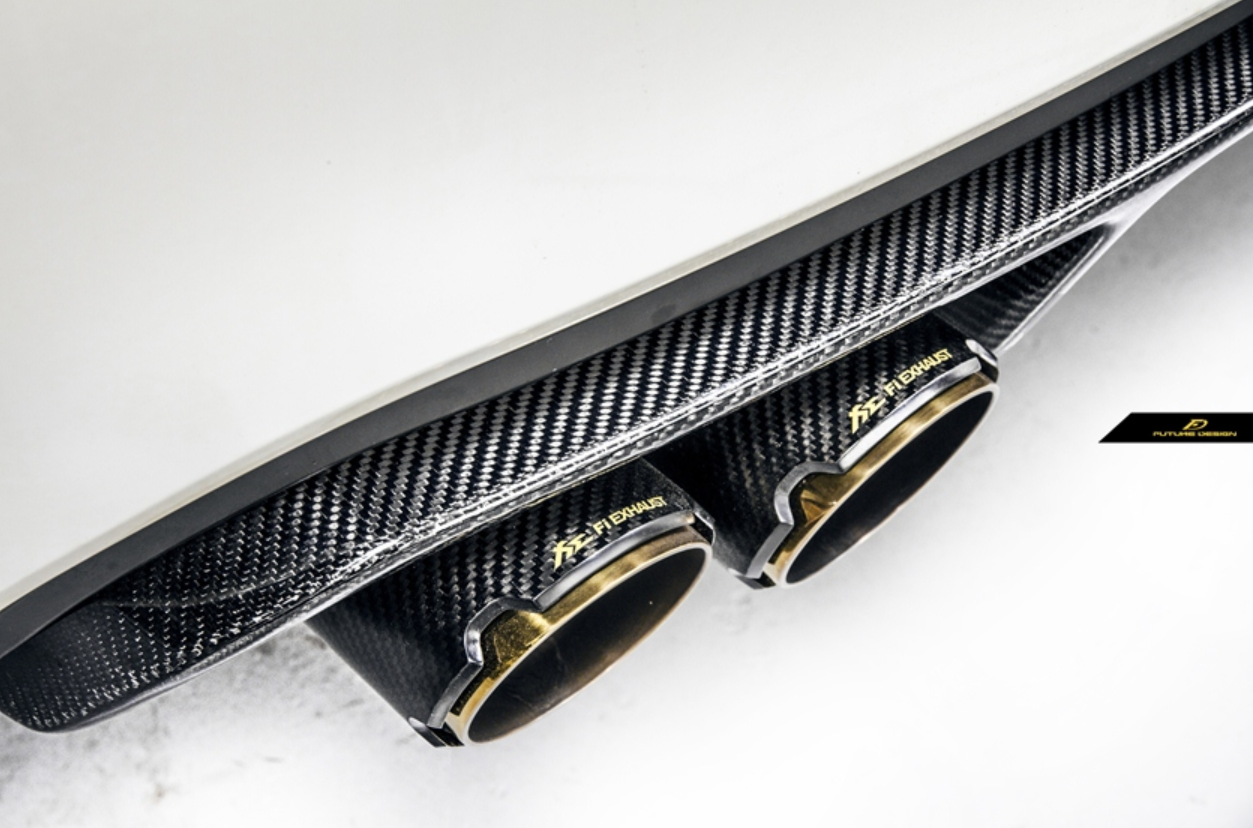 Future Design RKP STYLE Carbon Fiber REAR DIFFUSER for BMW F85 X5M F86 X6M 2015-2019