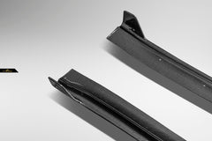 Future Design Carbon Fiber SIDE SKIRTS for Tesla Model 3