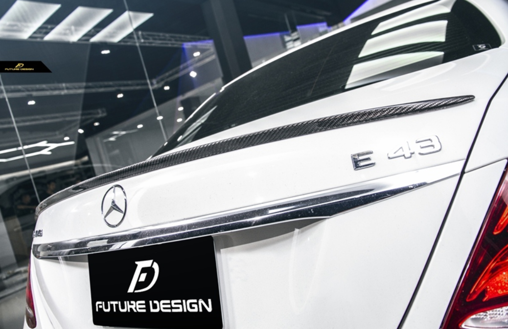 Future design AMG STYLE Carbon Fiber REAR SPOILER for Mercedes Benz E-Class E43 E53 E63 W213 2017-ON