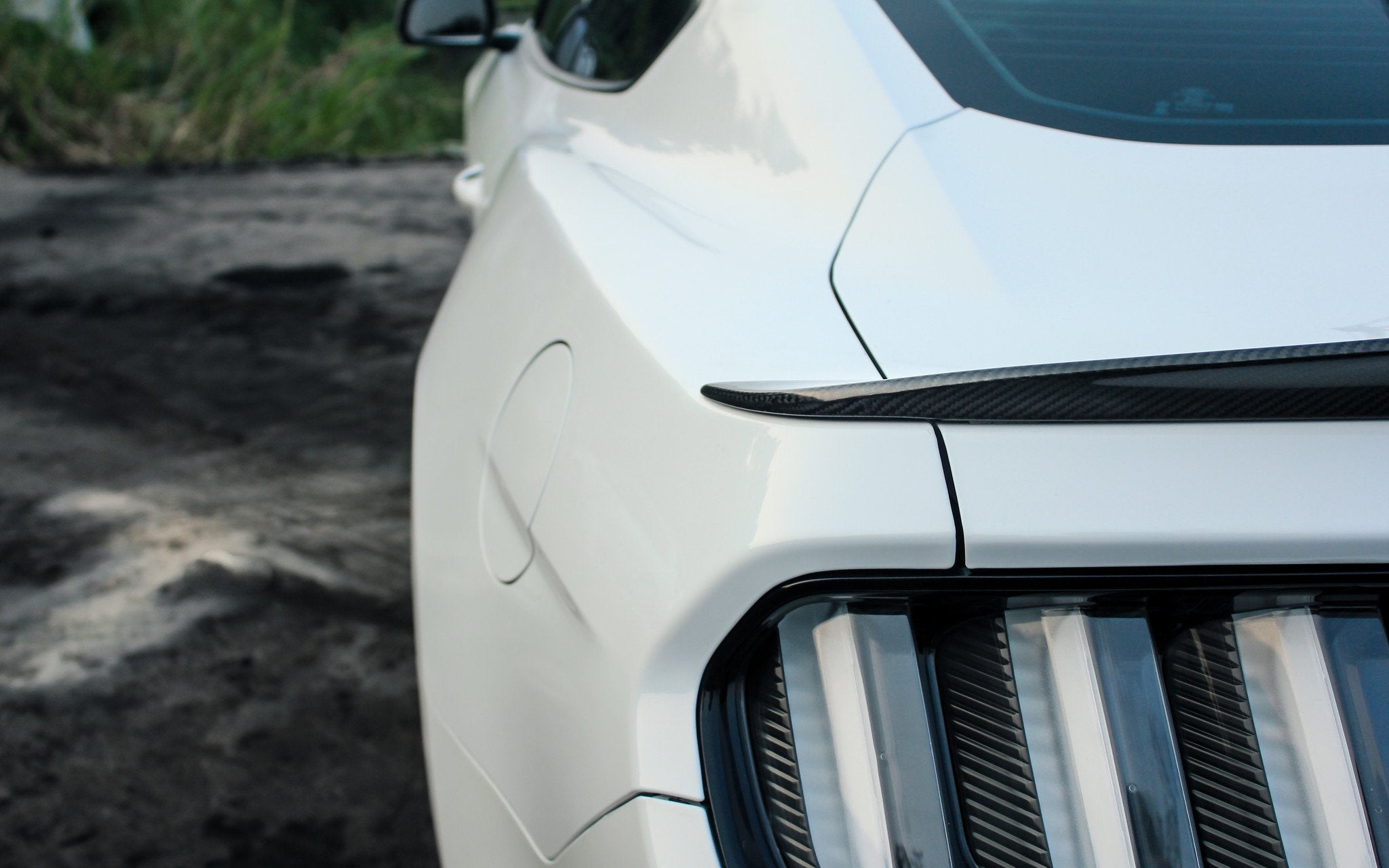 Ventus Veloce Carbon Fiber Duck Tail Rear Spoiler 2015 - 2020 Ford Mustang S550.1 S550.2