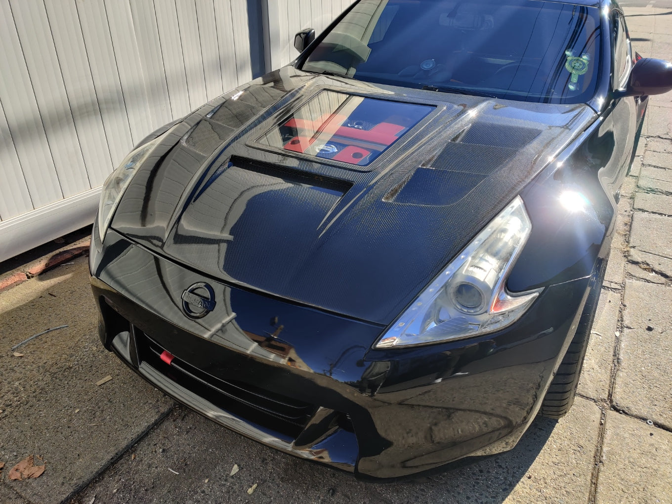 CMST Tuning Hood with Tempered Glass for Nissan 370Z Z34 Fairlady Z