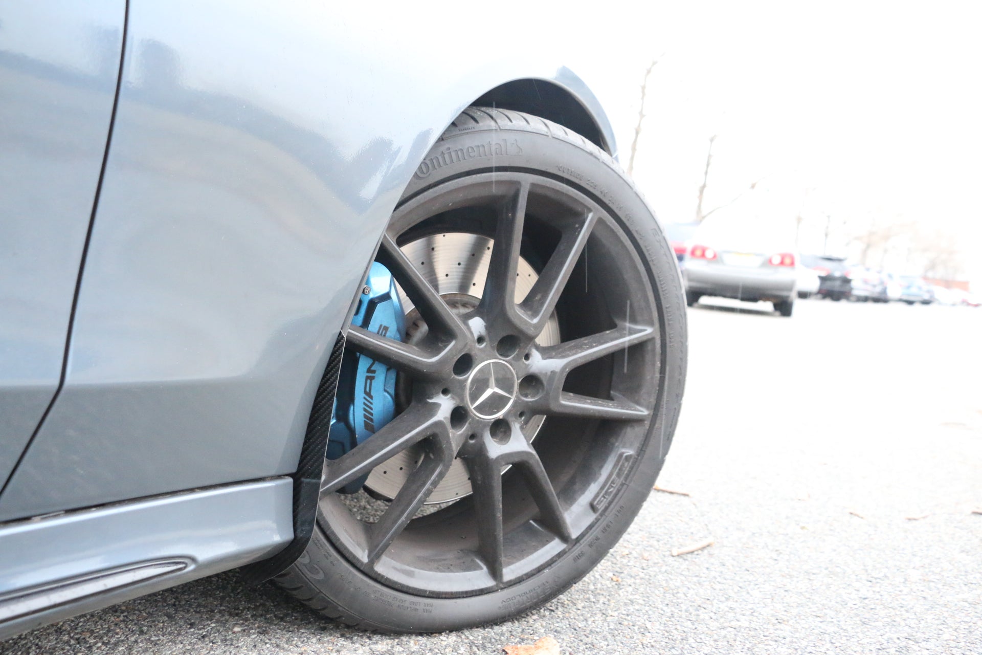 Aero Republic Mercedes Benz C43 C63 AMG Carbon Fiber Arch Guards Mud Flaps Front & Rear Package