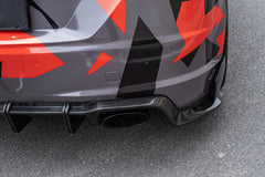 IPR Carbon Fiber Rear Diffuser & Rear Canards 3 Pcs for Audi TTRS 8S 2016-2019 Pre-facelift