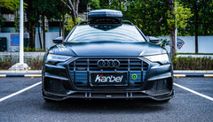 Karbel Carbon Ver.1 Carbon Fiber Lower Front Lip Splitter For Audi A6 Allroad C8 2020-ON