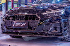Karbel Carbon Carbon Fiber Upper Valences for Audi S5 & A5 S Line & A5 2020-ON B9.5