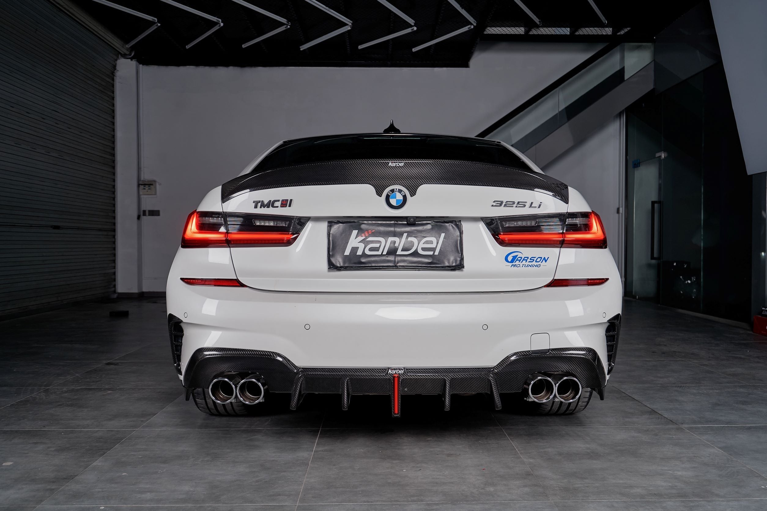 Karbel Carbon Dry Carbon Fiber Rear Diffuser for BMW 3 Series G20 2019-2022