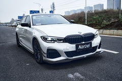 Karbel Carbon Dry Carbon Fiber Front Lip for BMW 3 Series G20 2019-2022