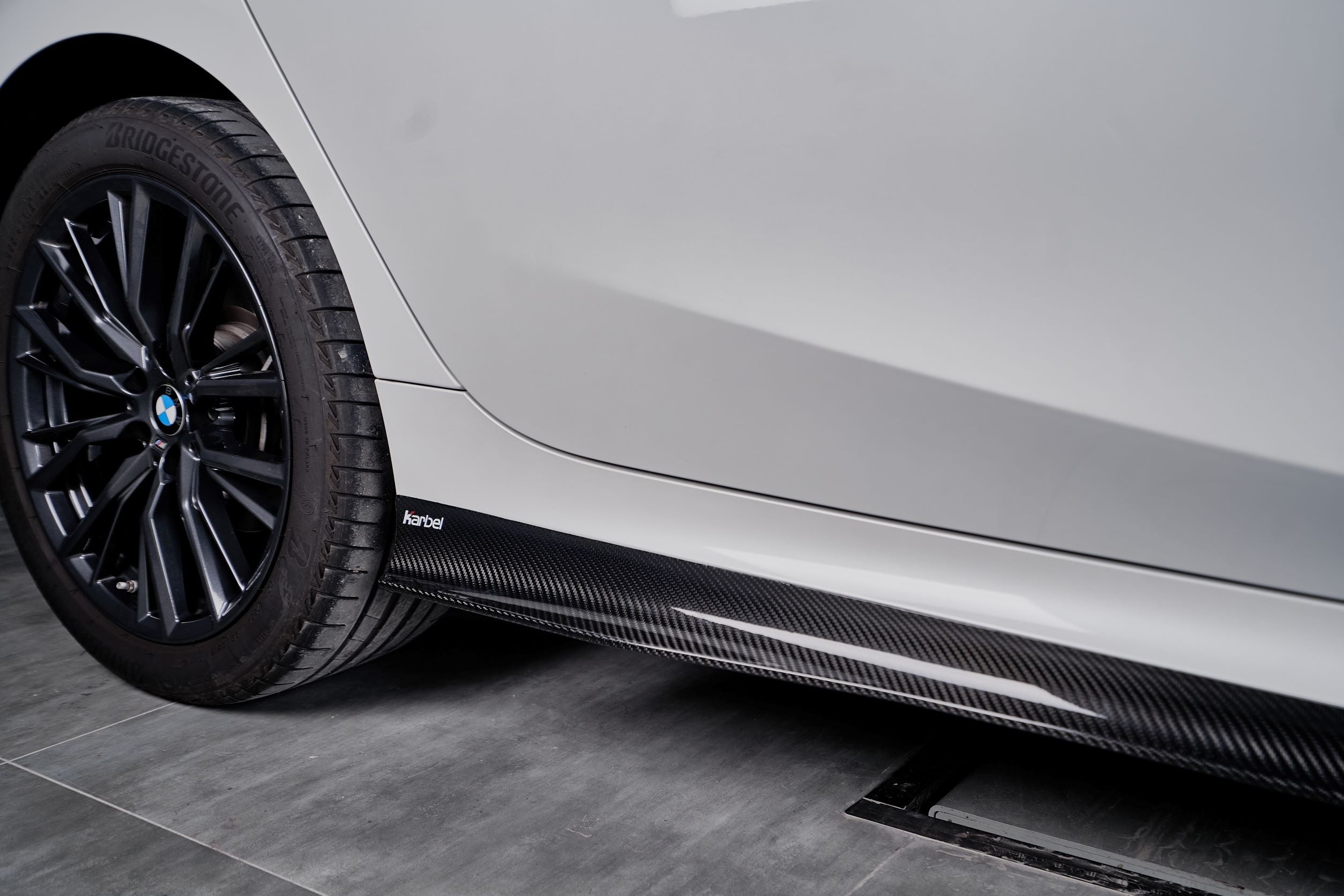 Karbel Carbon Dry Carbon Fiber Side Skirts for BMW 3 Series G20 2019-ON