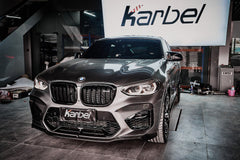 Karbel Carbon Dry Carbon Fiber Upper Valences for BMW  X4M & X4MC F98 & X3M & X3MC F97 2019-2021