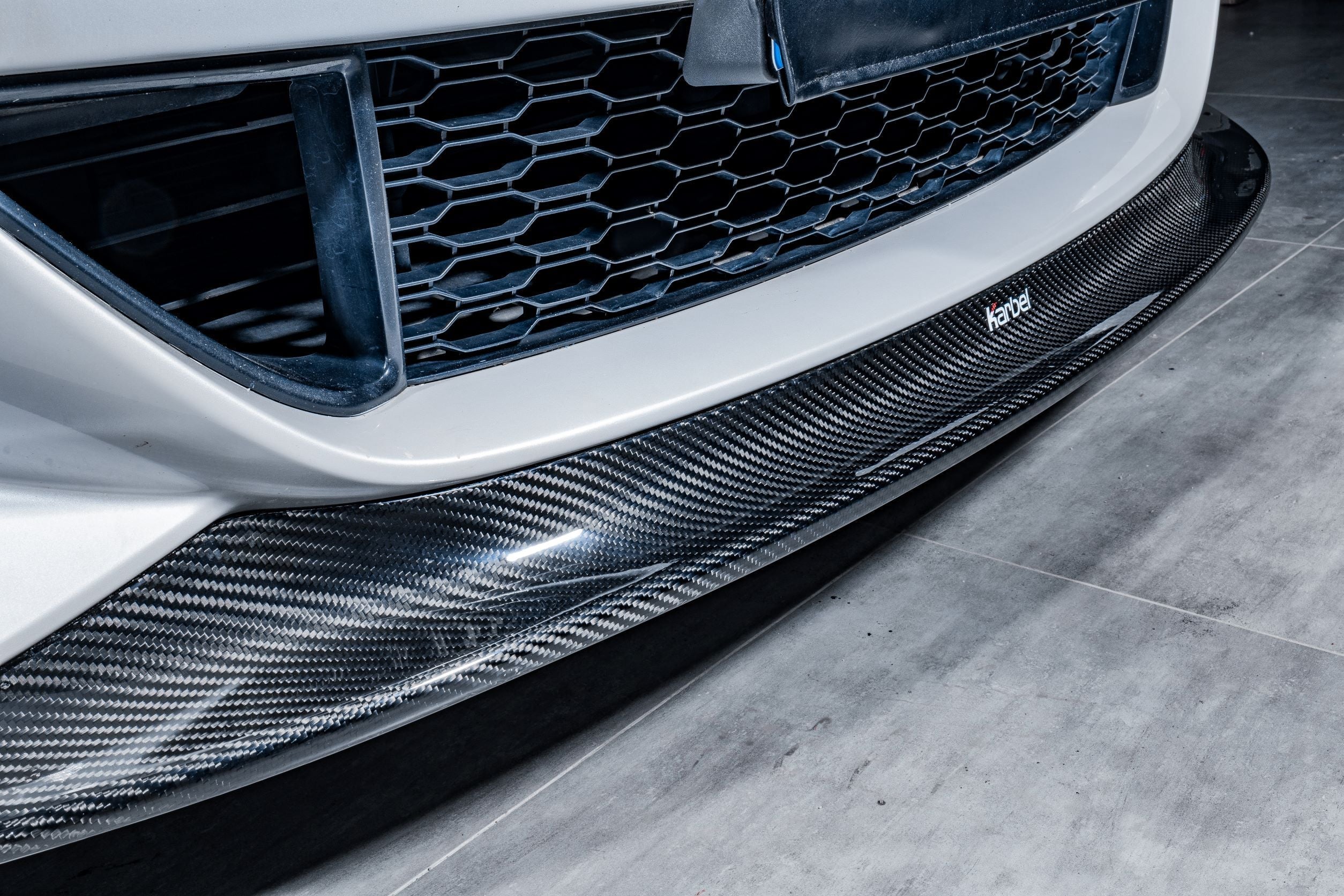 Karbel Carbon Dry Carbon Fiber Front Lip Splitter For BMW 8 Series G14 –  Carbon Showroom
