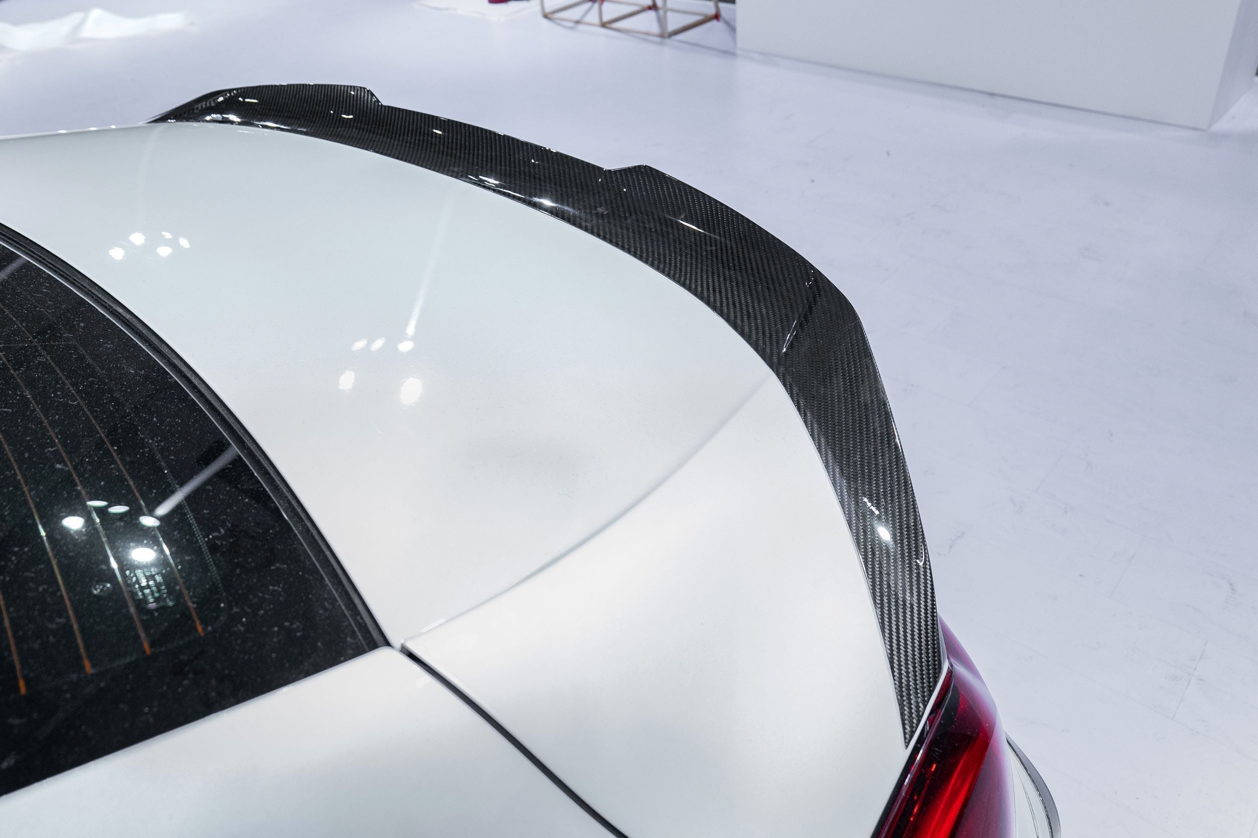 Karbel Carbon Dry Carbon Fiber Rear Spoiler For BMW 8 Series G16 840i 850i Gran Coupe 4 Door Sedan