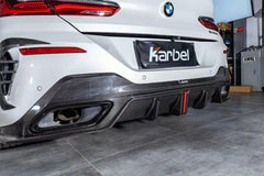 Karbel Carbon Dry Carbon Fiber Rear Diffuser For BMW 8 Series G16 840i 850i Gran Coupe 4 Door Sedan