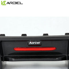 Karbel Carbon Dry Carbon Fiber Rear Diffuser for Audi  A4 2017-2018 B9