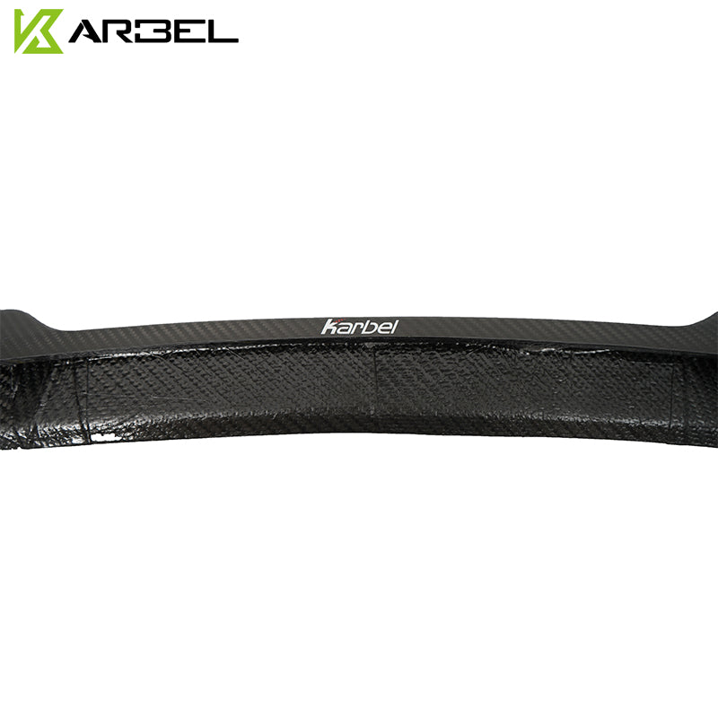 Karbel Carbon Dry Carbon Fiber Rear Spoiler Ver.1 for Audi S4 & A4 S Line 2017-ON B9 B9.5