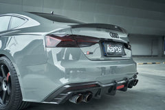 Karbel Carbon Dry Carbon Fiber Trunk Lid Rear Trim for Audi S5 & A5 S Line & A5 2020-ON B9.5